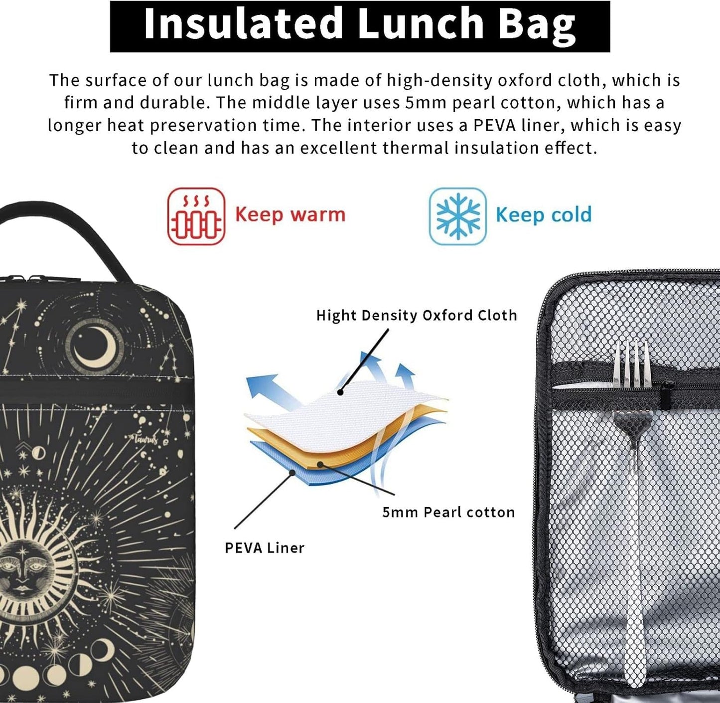 Purple Axolotl Lunch Box Lunch Box Reusable Insulated Totes Lunch Bag Thermal Cooler For Boy Girls School Men Women Beach Picnic Travel