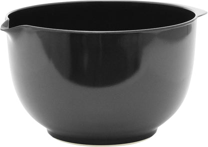 Hutzler Classic 2 Liter Melamine Mixing Bowl, Gray