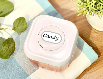 Removable Expiration Date Labels for Food Containers, Waterproof Food Storage Labels for Deli Containers, Best By Pantry Label, Freezer Refrigerator Label, Write On Kitchen Organization Label