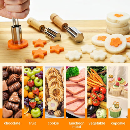 Vegetable Cutters Shapes, Mini Pie Cookie Biscuit Mold, Cupcake Corer Tool
