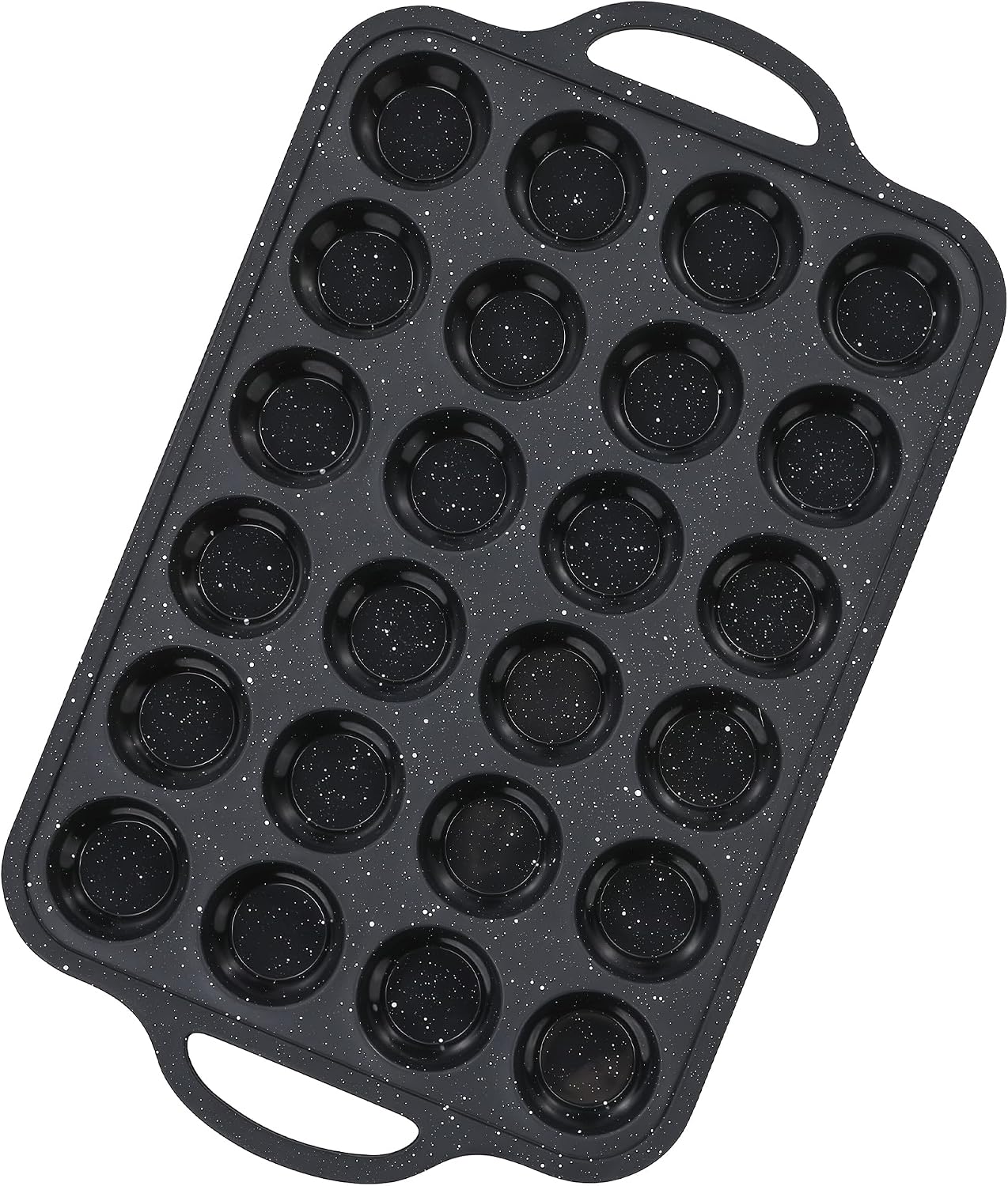 Silicone Muffin Pan with Metal Frame, 12-Cup Non-Stick Baking Pan for Cupcakes & Muffins, Dishwasher Safe & BPA Free, Durable for Meal Prep & Oven Use