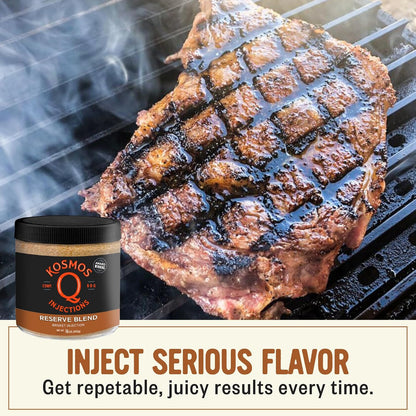 Kosmos Q Original BBQ Pork Injection, Meat Marinade, 16 Oz