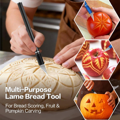 Upgraded Bread Lame 2-Pack, Sourdough Scoring Tool for Home Baking