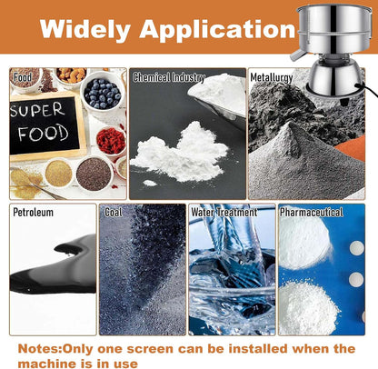 Sidasu Automatic Vibrating Sieve Shaker–40&60 Mesh Flour Sifter