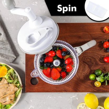 Geedel Large Food Chopper Vegetable Chopper, Manual Food Processor, 3 Cups