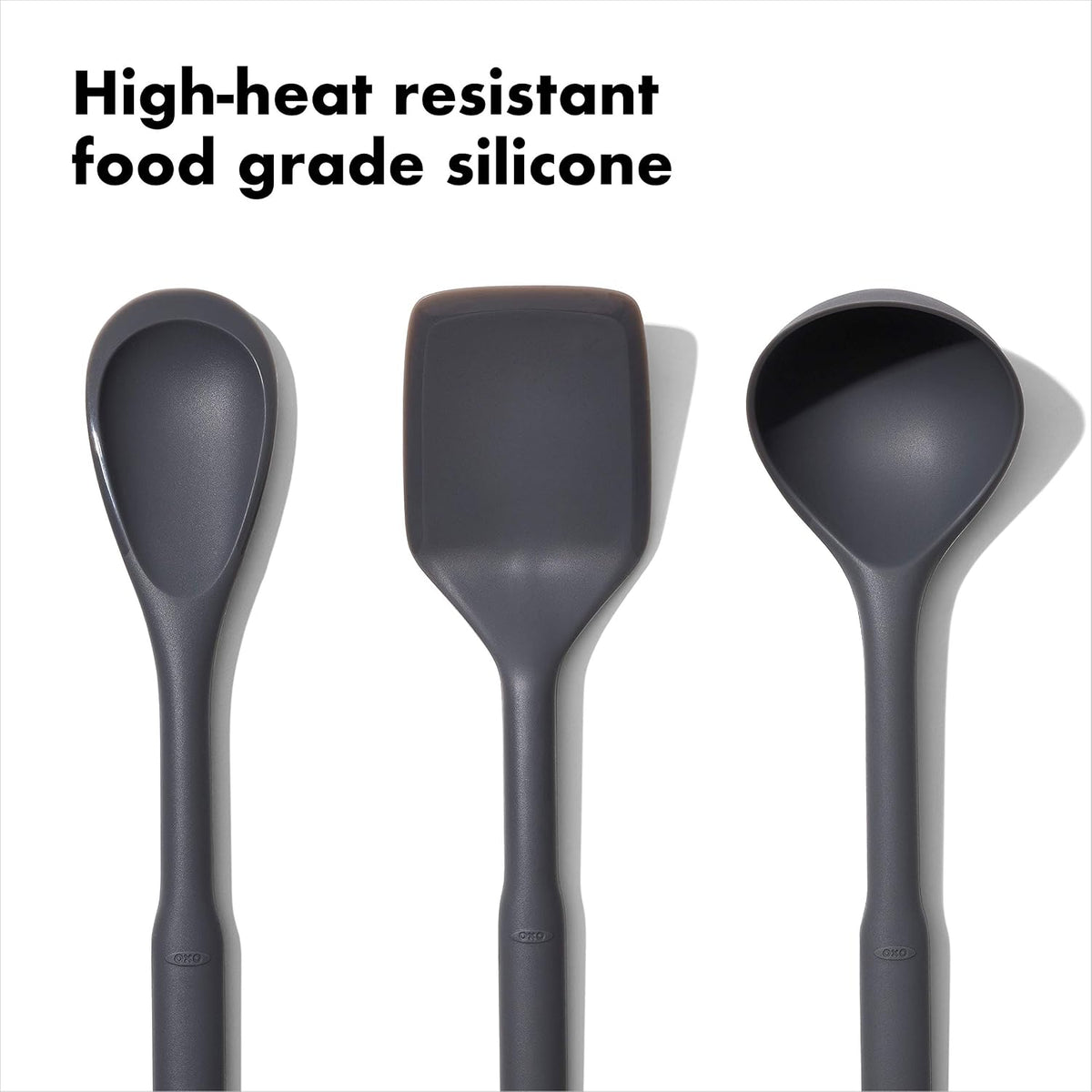 OXO Good Grips Silicone Everyday Ladle - Peppercorn