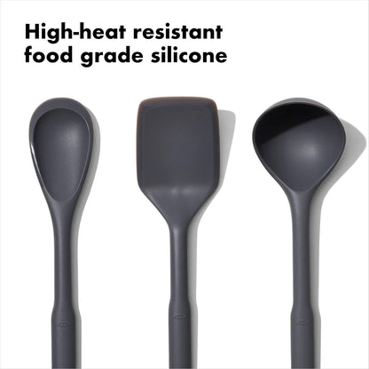 OXO Good Grips Silicone Everyday Ladle - Peppercorn