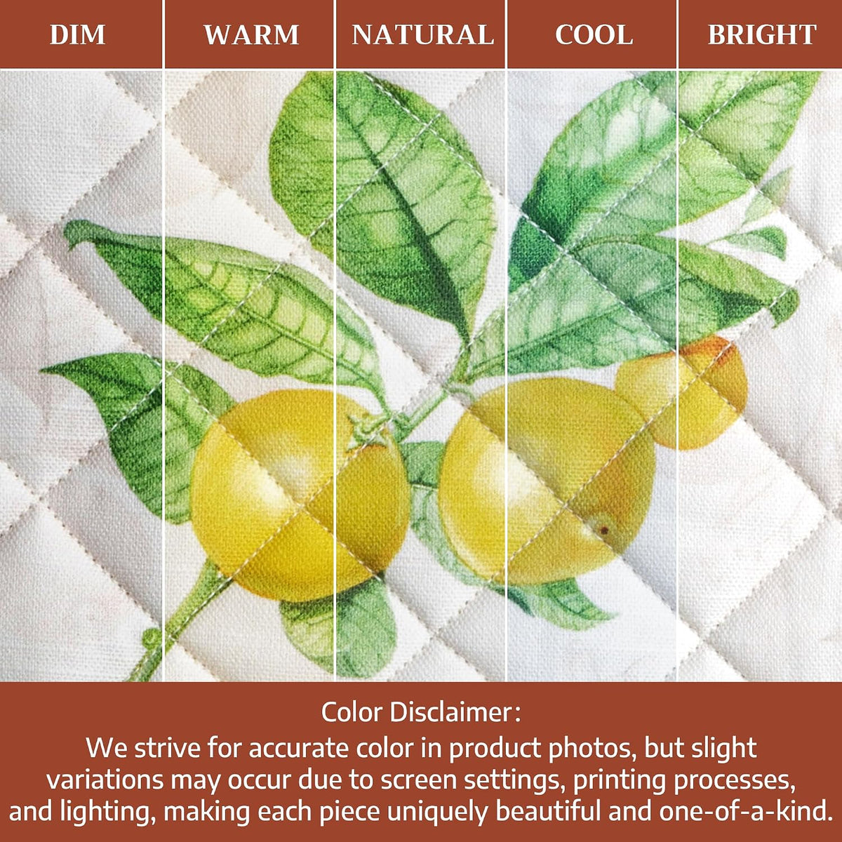 Maison d' Hermine Pot Holders 100% Cotton Potholders (8" x 8") - Colors B