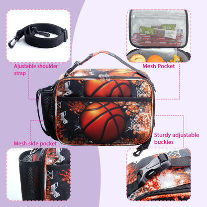 RLGPBON Kids Lunch Bag,Insulated Lunch Box for Girls,Lunch Bag Toddler Teen,School Daycare Cute Travel bags