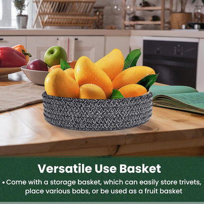 8 Inch Trivets for Hot Dishes, Hot Pots and Pans, 6 Pcs