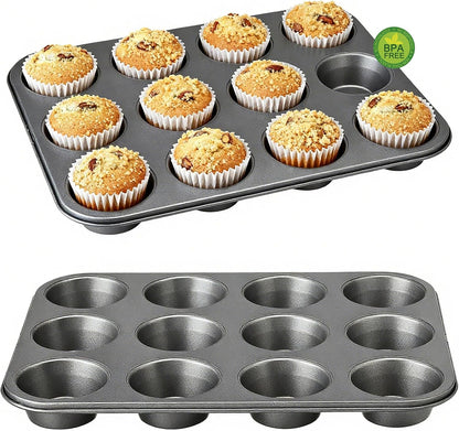 Reusable Non-Stick Silicone Baking Cups, Food Grade BPA Free Cupcake Muffin Liners, Oven & Dishwasher Safe Easy Release, Multicolor Rainbow, 24 Pack, for Muffins Cupcakes