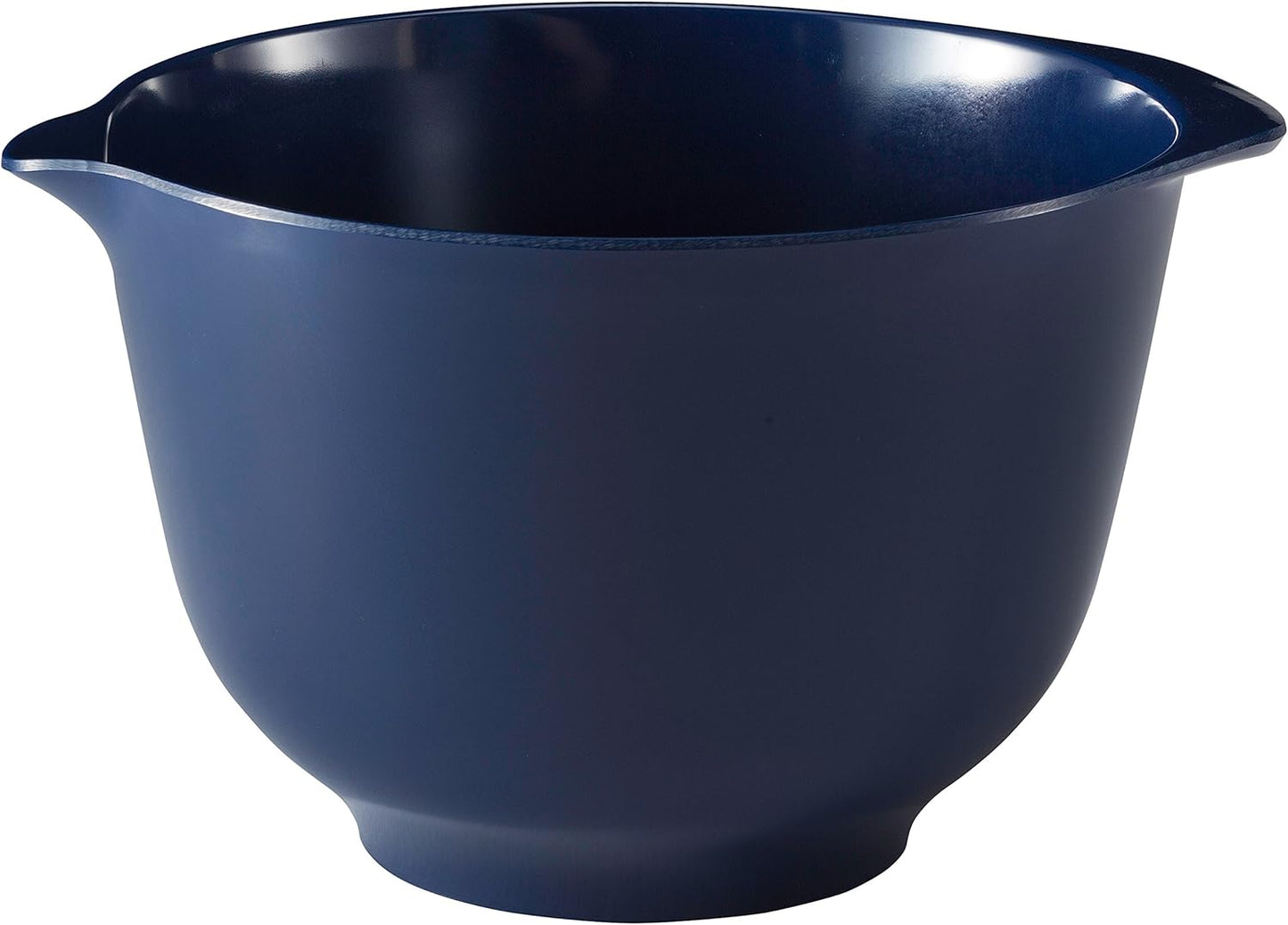 Hutzler Classic 2 Liter Melamine Mixing Bowl, Gray