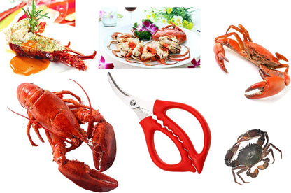 6 Pack Seafood cracker/scissors,crab cracker,seafood Picks/Forks