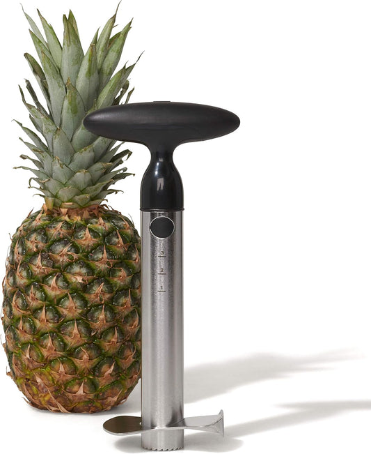OXO Good Grips Stainless Steel Pineapple Corer & Slicer + OXO Good Grips Apple Corer