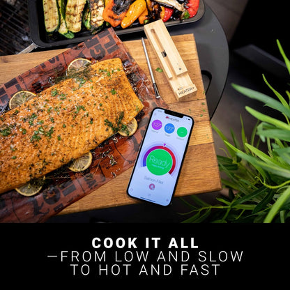MEATER Plus Smart Meat Thermometer, Honey, Bluetooth, 165ft, Grill & Oven