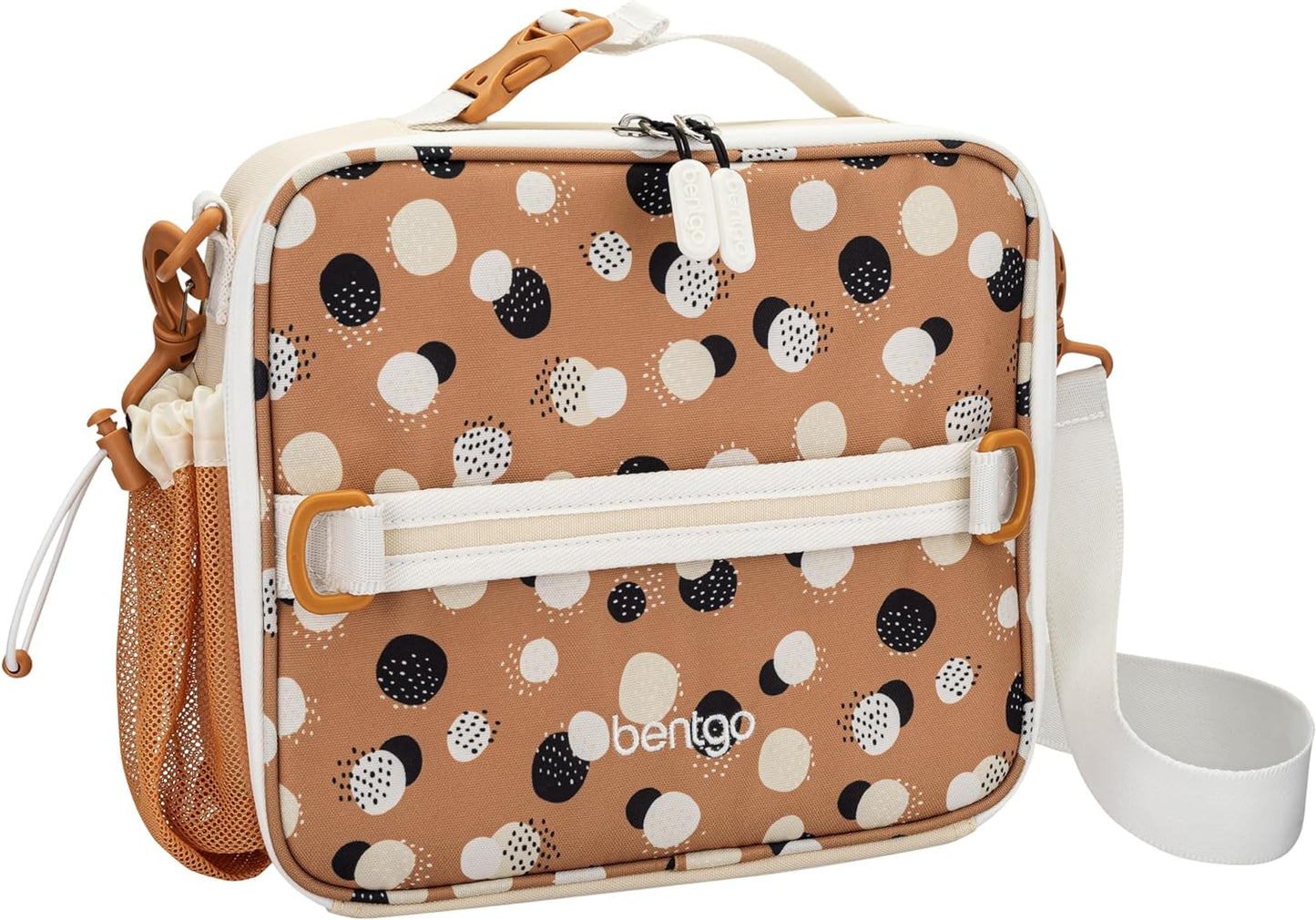 Bentgo Kids Lunch Bag - Durable, Double-Insulated Lunch Bag for Kids 3+; Holds Lunch Box, Water Bottle, & Snacks; Easy-Clean Water-Resistant Fabric & Multiple Zippered Pockets (Mermaid)