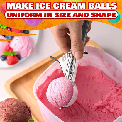Cookie Scoops for Baking, Stainless Steel in #16, #20, #30
