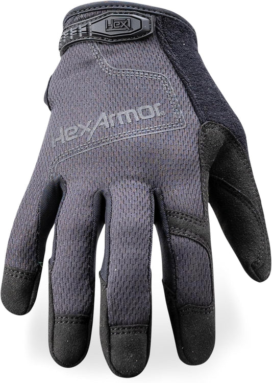 HexArmor Law Enforcement Search Safety Tactical Work Gloves, HexBlue 2132 Series