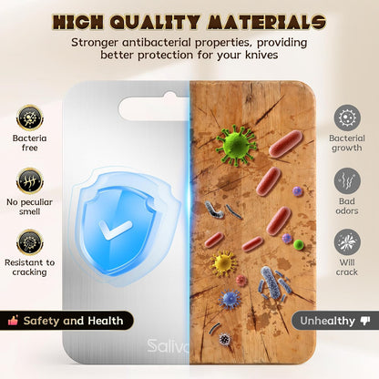 3pcs Titanium Cutting Boards for Kitchen, 2026 New Titanium Cutting Board Set of 3, Double Sided Non Toxic Chopping Boards, Hygiene, Dishwasher Safe, Easy To Clean, for Meat, Fruit, Vegetables(S+M+L)