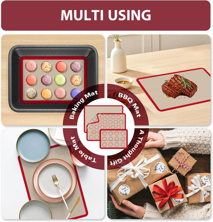 Silicone Baking Mat, Nonstick & Reusable