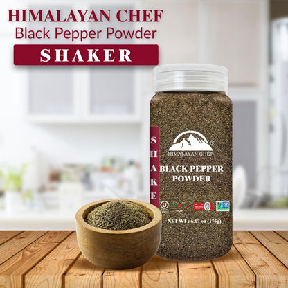 Himalayan Chef Salt Grinder, Refillable-13 Ounce
