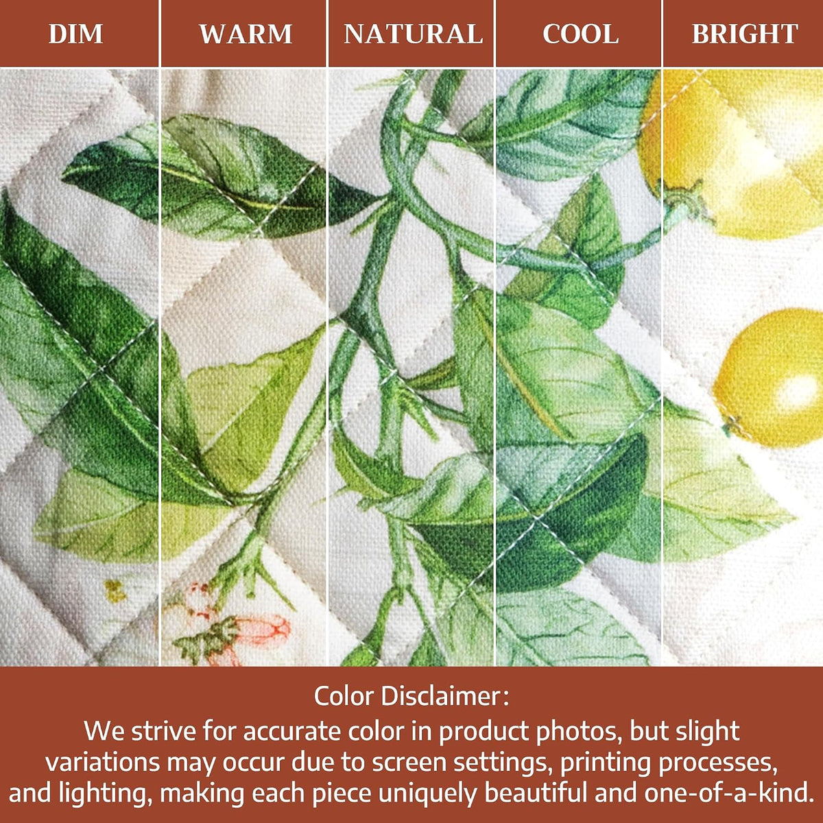 Maison d' Hermine Pot Holders 100% Cotton Potholders (8" x 8") - Colors B