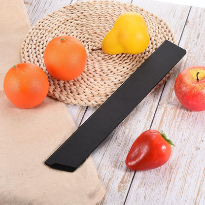PATIKIL ABS Knife Cover Sleeves for 8" Chef Knife, Knives Edge Guard Blade Protector Universal Knife Sheath for Home Kitchen, Black