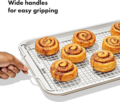 OXO Good Grips Non-Stick Pro Ceramic Coated Cooling and Baking Rack