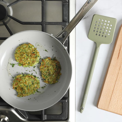 Sur La Table Kitchen Essential Mealcraft Silicone Spatula - Juniper Green