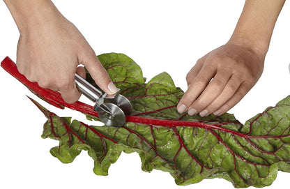 Kuhn Rikon Julienne Peeler with Blade Protector, Stainless Steel Handle