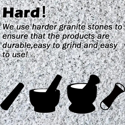 Tianman Marble Replacement Pestle 5.9" Length Polished, Use Pestle on Both Ends (Only Pestle Mortar Not Included) (Grey Marble Polished)