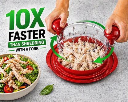 Large Chicken Shredder Tool Twist, 10-Inch Meat Shredder Twist
