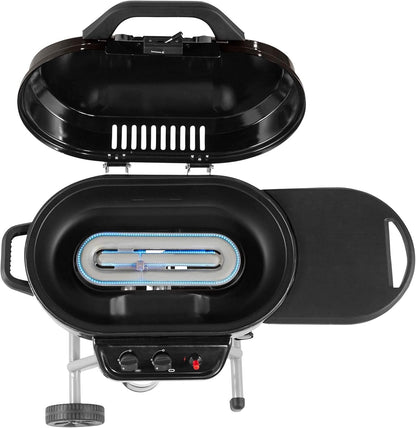 Coleman RoadTrip 225 Portable Propane Grill, 2-Burner Gas Grill with Matchless Ignition & Adjustable Temperature Control, 11,000 BTUs of Power for Grilling, Tailgating, Camping, BBQ, & More