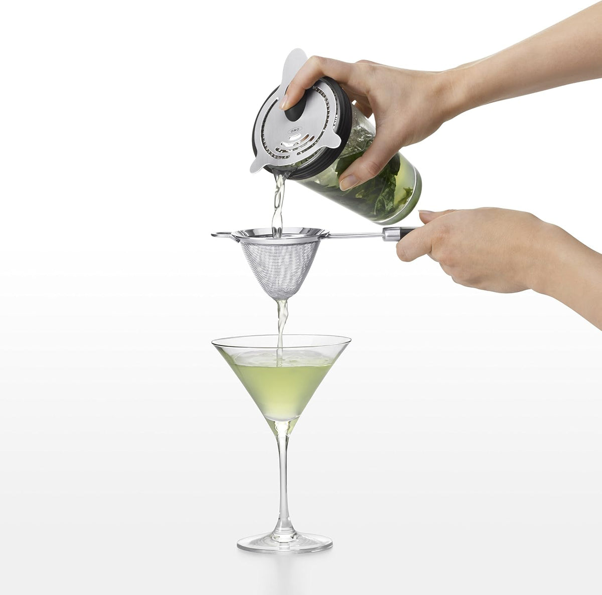 OXO Fine Mesh Cocktail Strainer, Stainless Steel