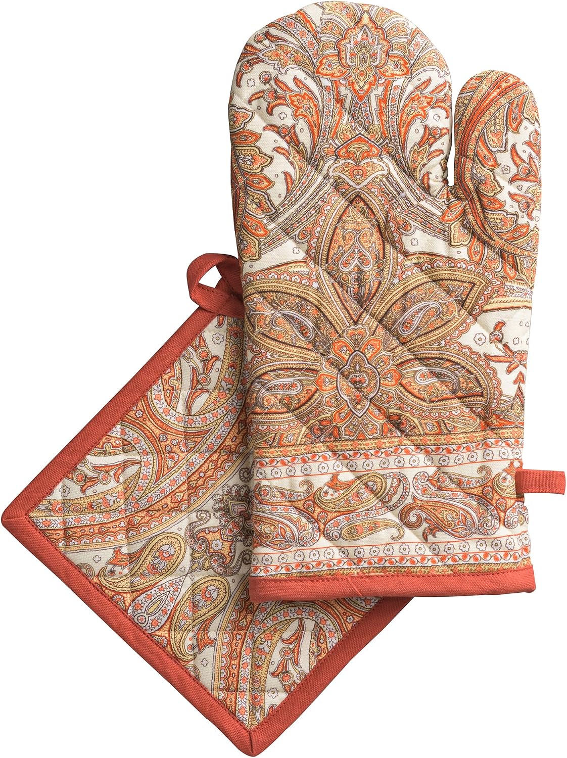 Maison d' Hermine Pot Holders 100% Cotton Potholders (8" x 8") - Colors A