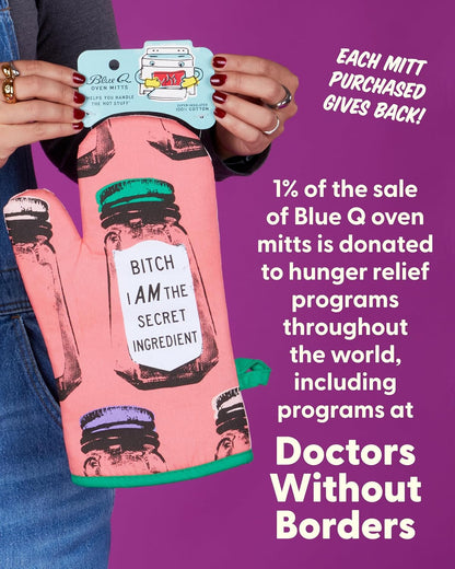 Blue Q Oven Mitts - Cute Kitchen Accessories & Kitchen Gifts - from Scratch