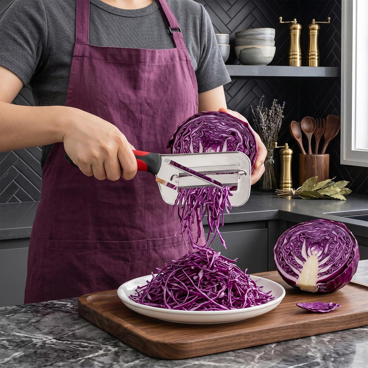 Cabbage Shredder for Coleslaw Sauerkraut Cabbage Slicer Cutter
