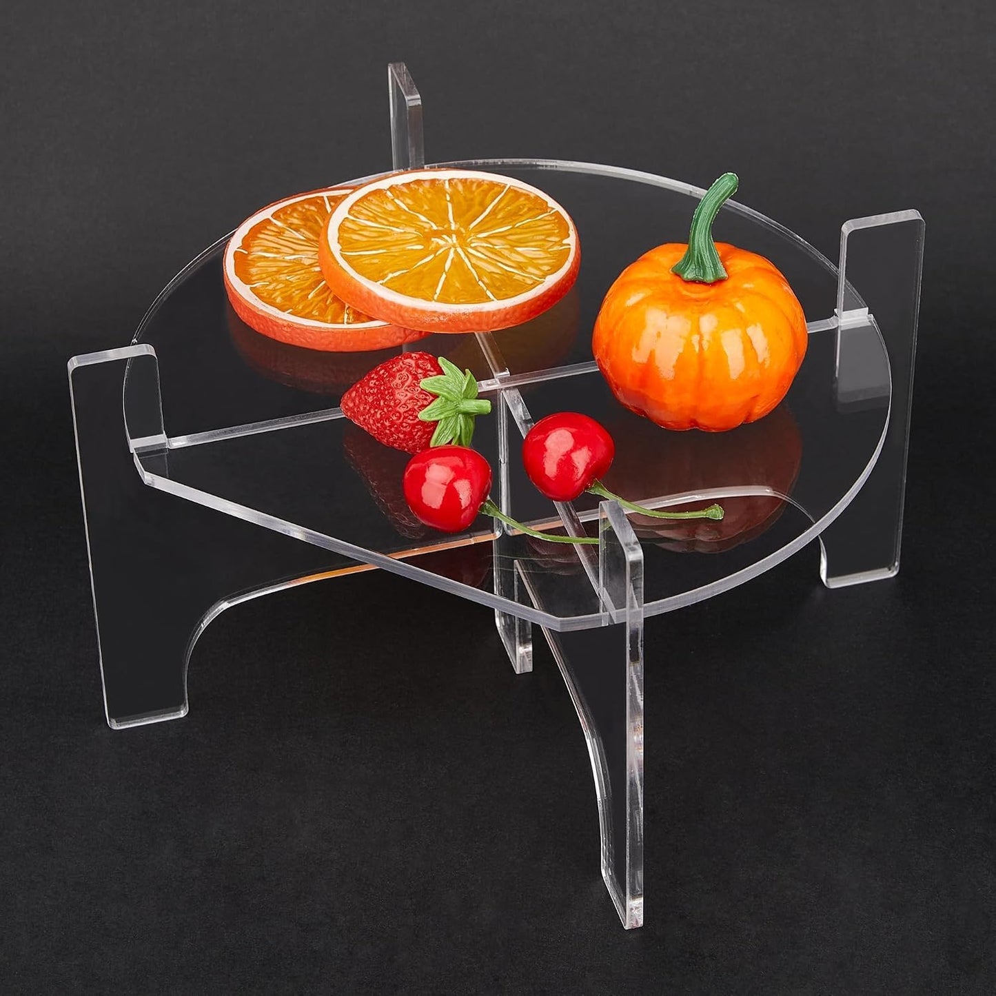 Drink Dispenser Stand Acrylic Fit Max 7.87 Inch Diameter of Water Dispenser, Glass Jar, For Home, Party, and Catering Beverage