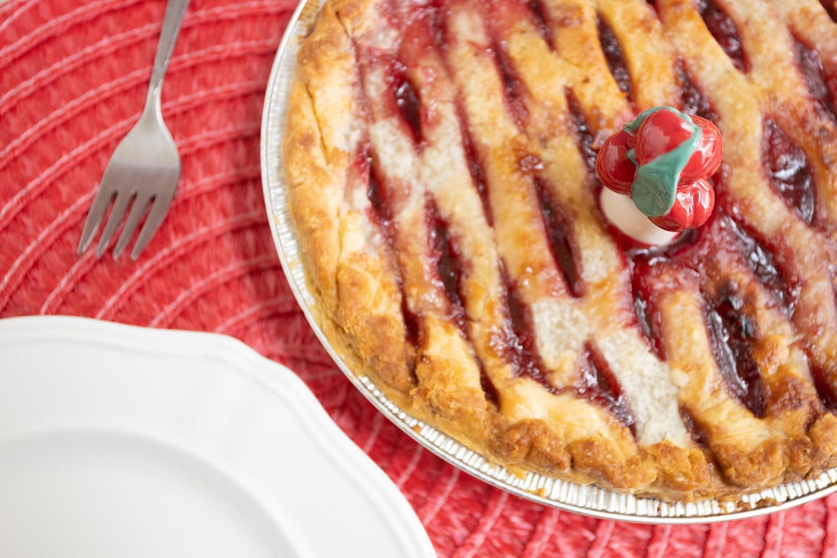 Fox Run Blueberry Pie Vent, Pie Bird for Baking