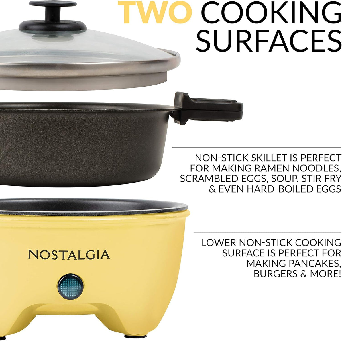 Nostalgia Retro Electric Large Hard-Boiled Egg Cooker, 7 Capacity, Poached, Scrambled, Omelets, Whites, Sandwiches, for Keto & Low-Carb Diets, Aqua