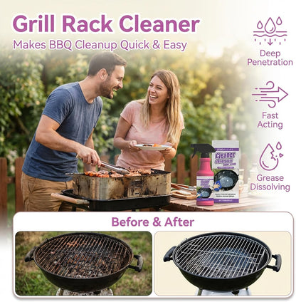 Fast-Acting Heavy-Duty Grill Degreaser Spray, Fast-Acting Heavy Duty Grill Degreaser Spray(2PCS)