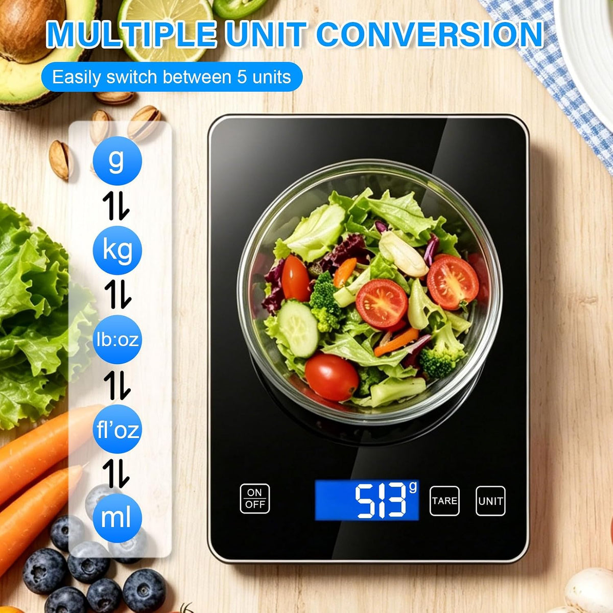 33lb Digital Kitchen Food Scale
