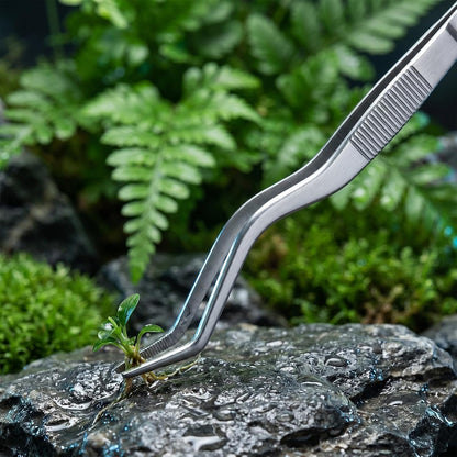 Stainless Steel Pliers Set, Multi-purpose Tool for Small Gardening, Kitchen, and Nail Beauty Etc. (3-piece set, 6.15 inches / 6.3 inches / 6.5 inches) (Three different tweezers)