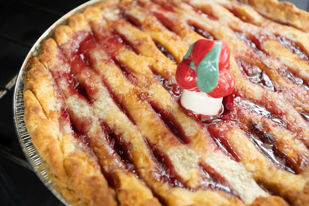 Fox Run Blueberry Pie Vent, Pie Bird for Baking