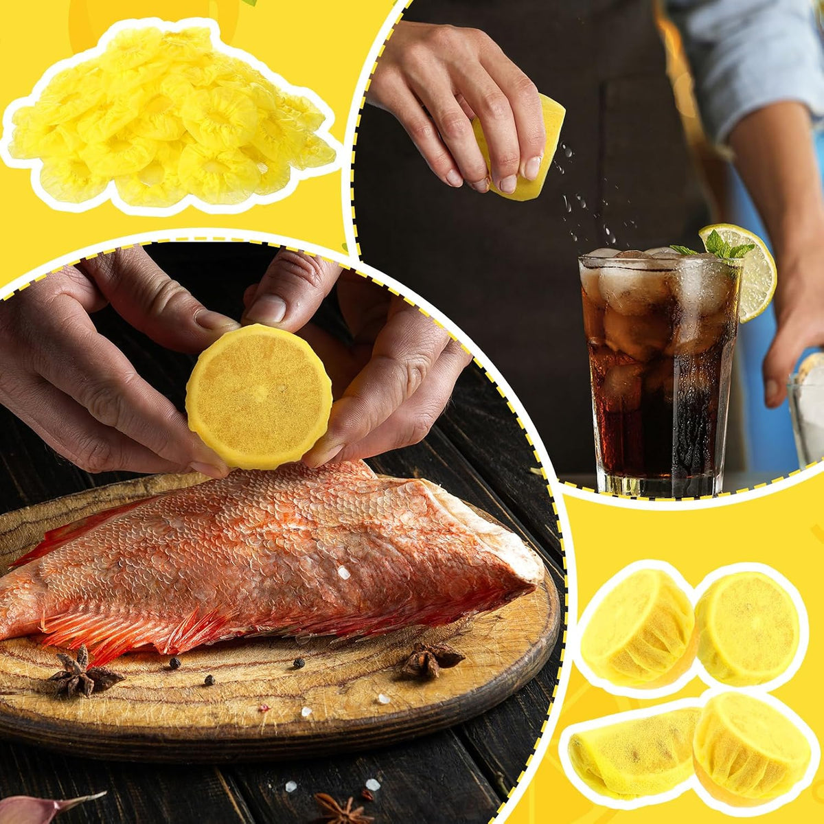Lemon Cover for Squeezing, Lemon Seed Free Mesh Nets
