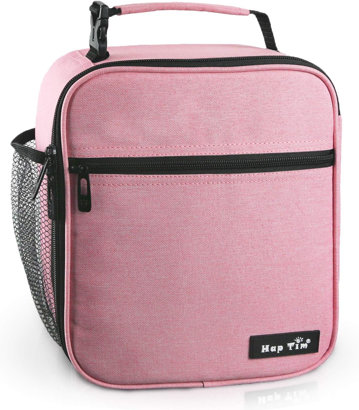 Hap Tim Kids Lunch Box for Girls Boys, Reusable Lunch Bag for Kids, Spacious Lunchbox, Insulated Lunchbag, Purple Unicorn(18654-PP)