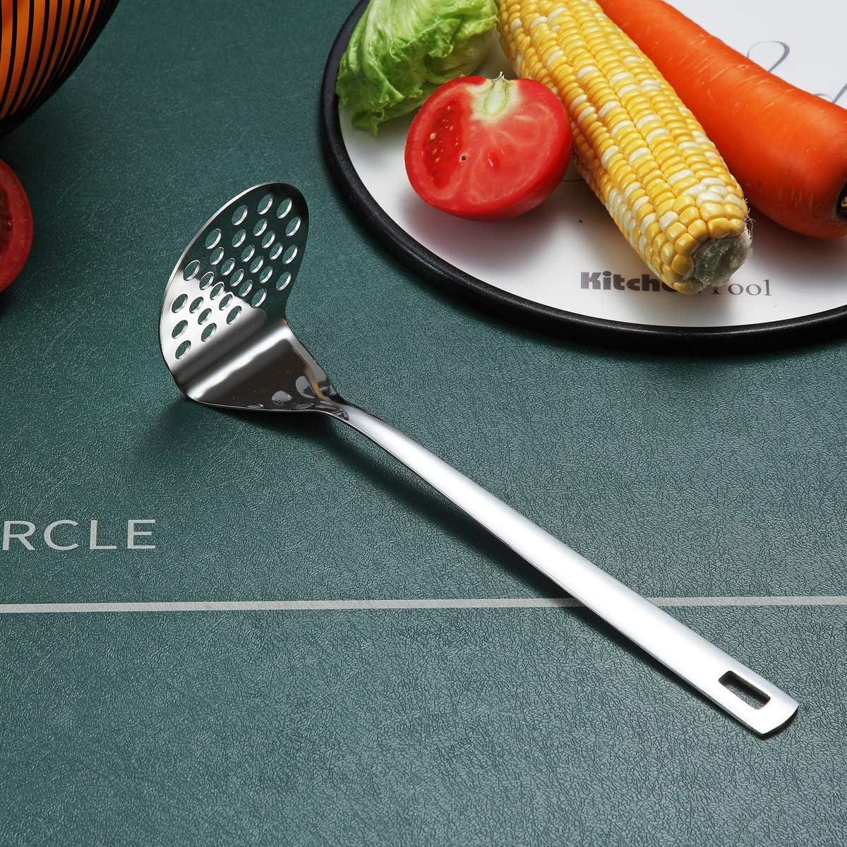 Stainless Steel Spatulas, Berglander Slotted Turner, Metal Turner For Cooking, Kitchen For Nonstick Cookware, Barbecue Spatulas, Dishwasher Safe, Easy to Clean