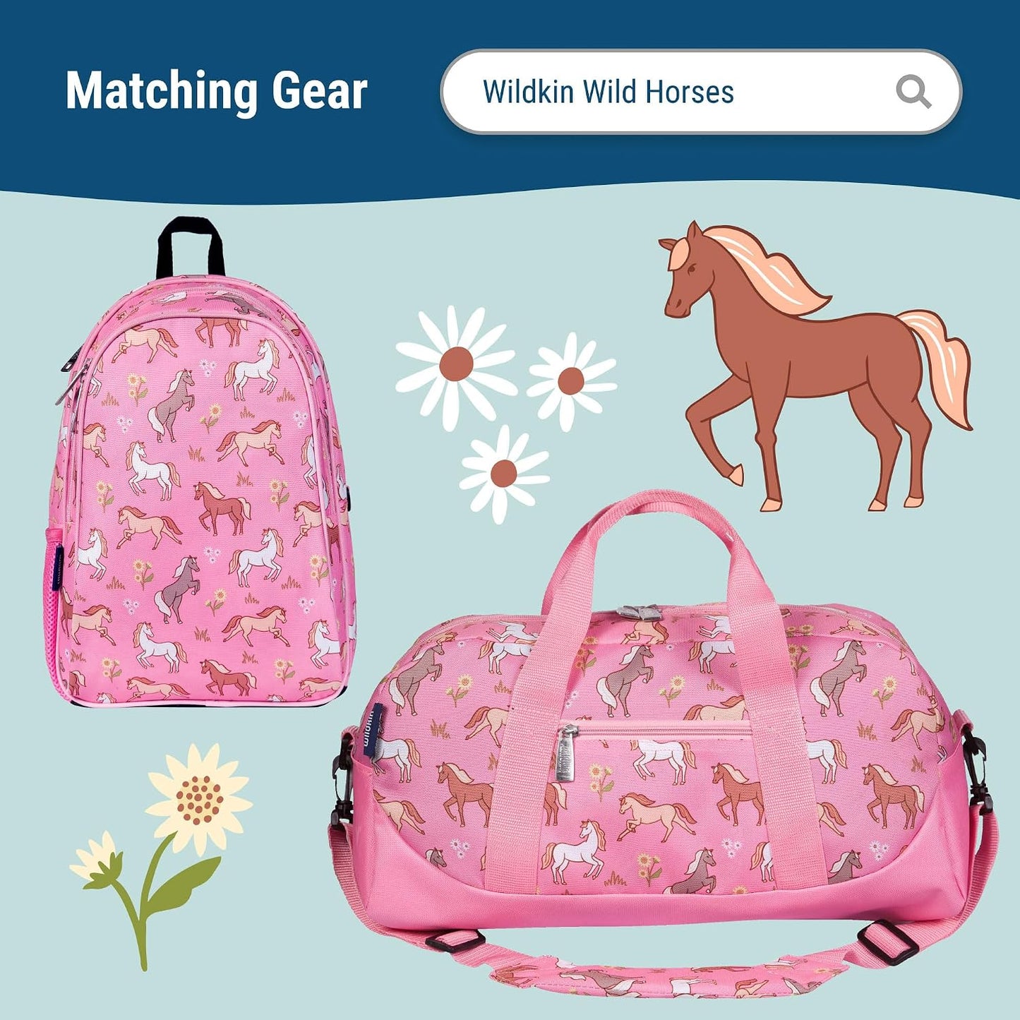 Wildkin Kids Insulated Lunch Box, Keeps Food Hot or Cold, BPA-Free with Mesh Pockets & Easy-Clean Lining – Ideal for School, Travel & Daycare – Holographic