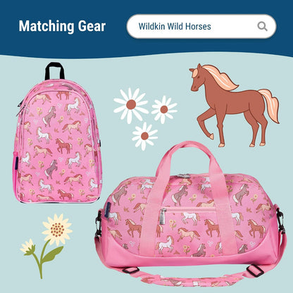 Wildkin Kids Insulated Lunch Box, Keeps Food Hot or Cold, BPA-Free with Mesh Pockets & Easy-Clean Lining – Ideal for School, Travel & Daycare – Holographic