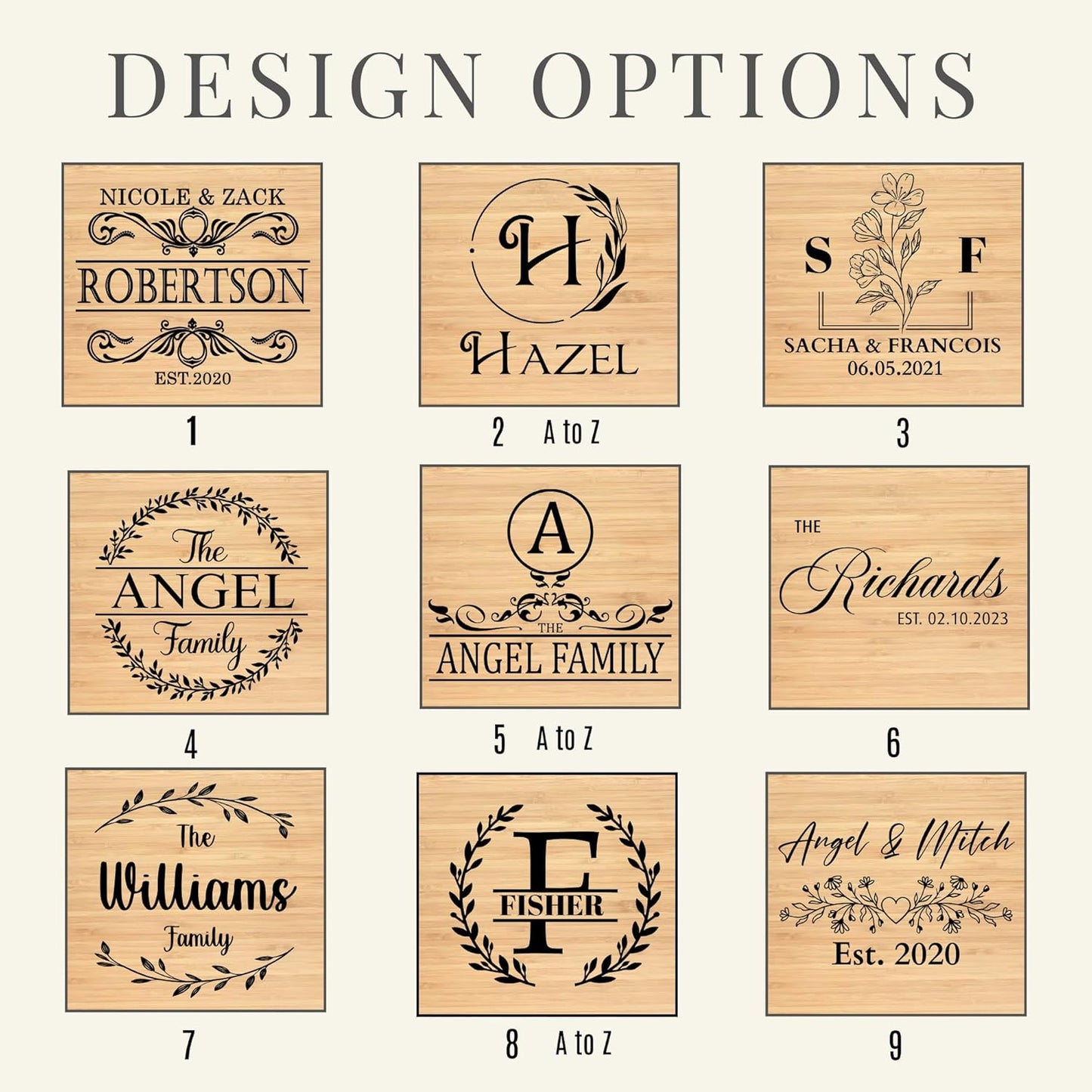 Personalized Charcuterie Board Set with Two Drawers, Custom Engraved Bamboo Cheese Board, Christmas, Wedding and Housewarming Gift for Couples, Anniversary and Bridal Shower